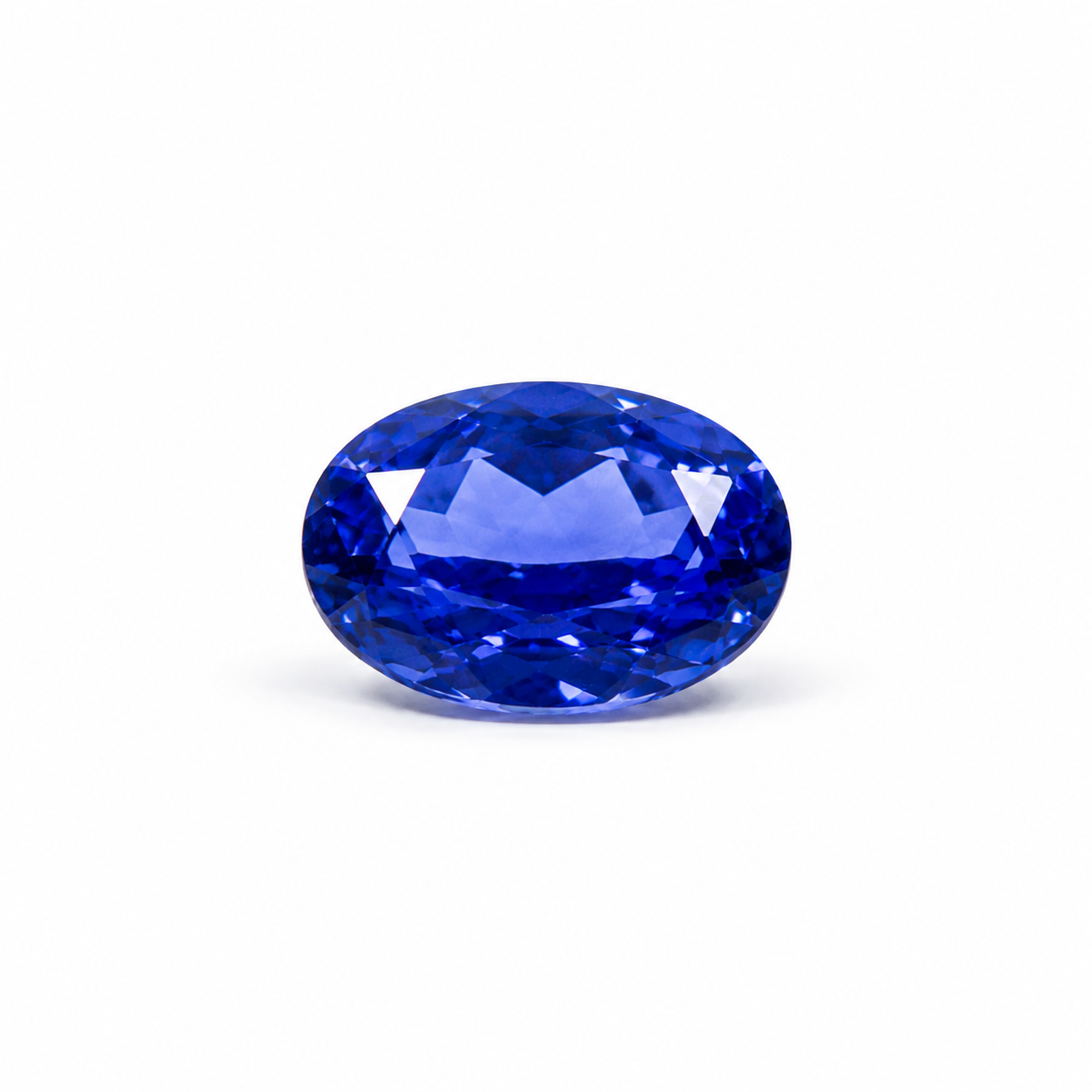 Royal Blue Lab-Grown Sapphire, Oval Cut – Czochralski Grown